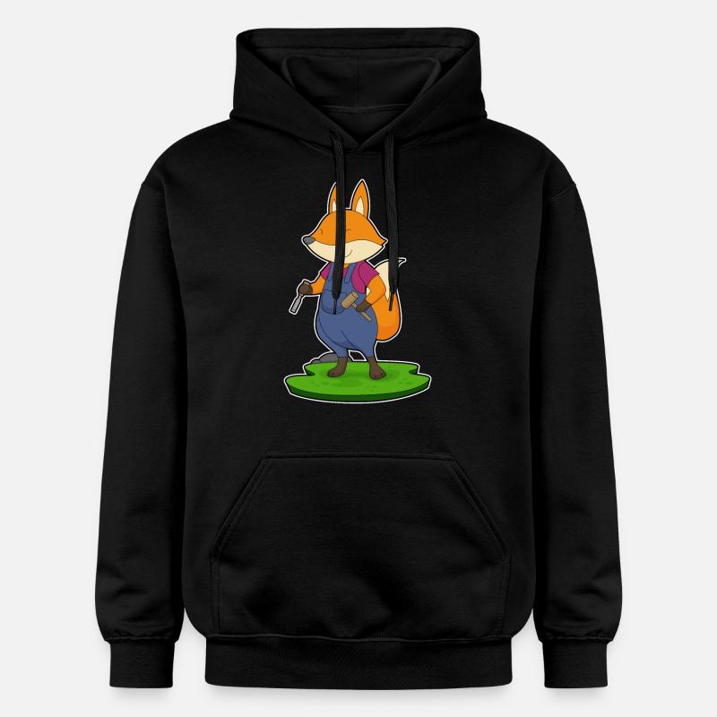 Ciseau marteau Fox Craftsman - Sweat à capuche Softstyle® Gildan Unisexe - noir