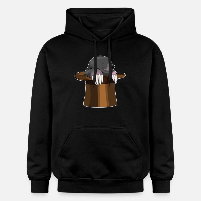 Cylindre molemétrique - Sweat à capuche Softstyle® Gildan Unisexe - noir