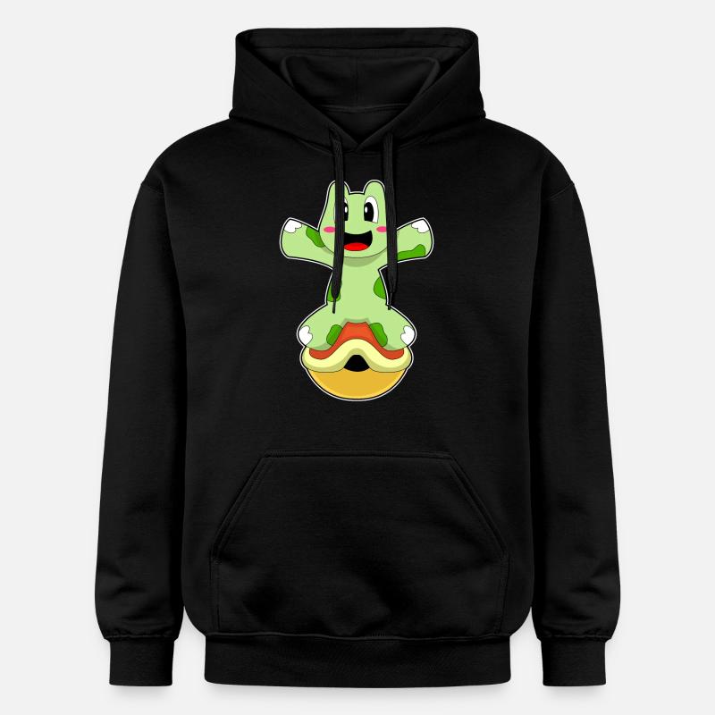 Shellless turtle - Gildan Unisex Softstyle® Midweight Hoodie - black