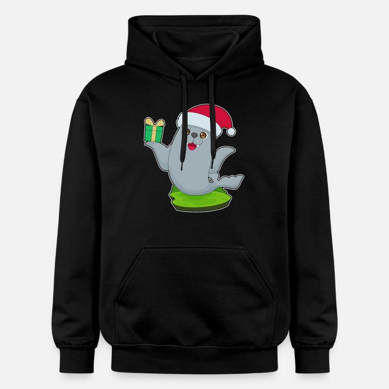 Paquet de Noël scellé - Sweat à capuche Softstyle® Gildan Unisexe - noir