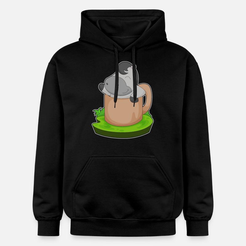 Tasse à cheval - Sweat à capuche Softstyle® Gildan Unisexe - noir
