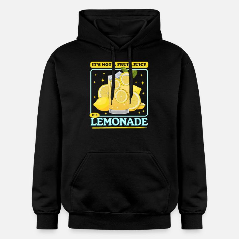 Limonade citron effervescent limonade cadeau - Sweat à capuche Softstyle® Gildan Unisexe - noir