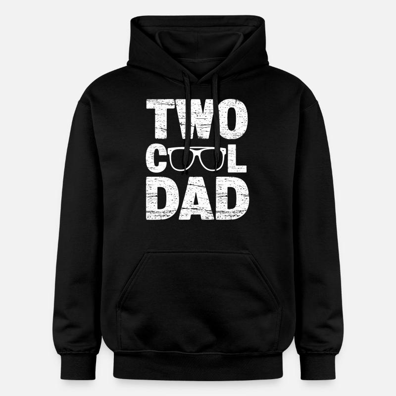 Deux Cool Dad Expression Stylée - Sweat à capuche Softstyle® Gildan Unisexe - noir