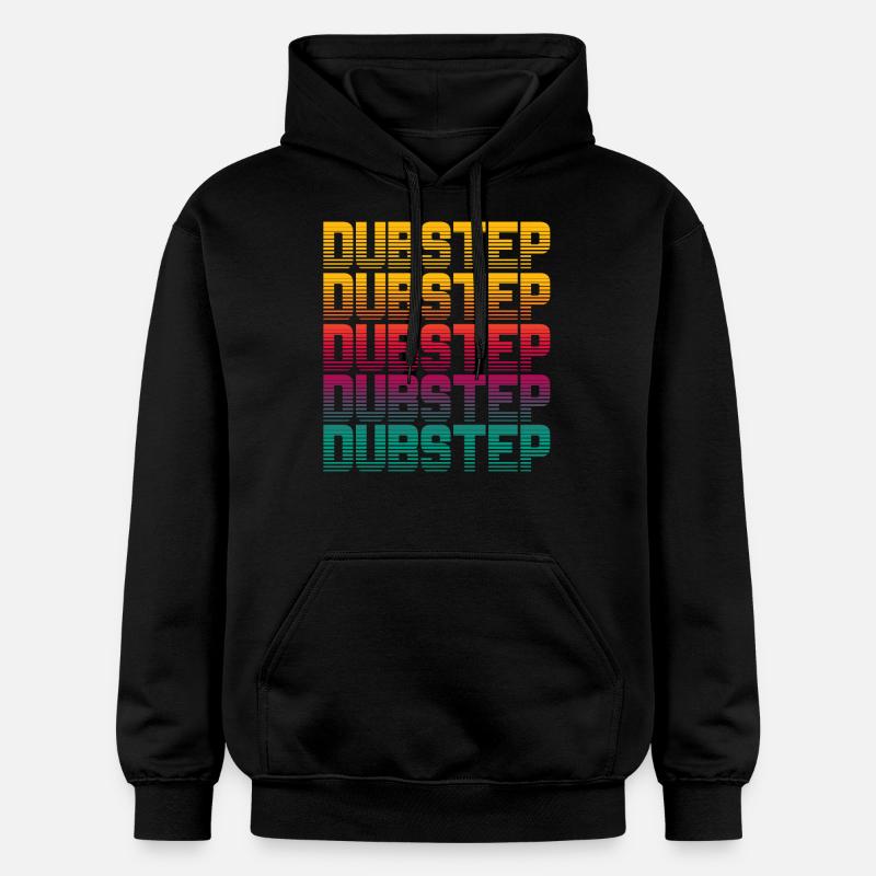 Dubstep - Sweat à capuche Softstyle® Gildan Unisexe - noir