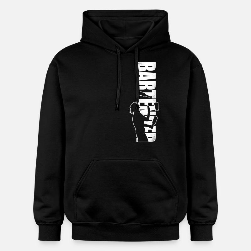 Barman Mixologue Barman - Sweat à capuche Softstyle® Gildan Unisexe - noir