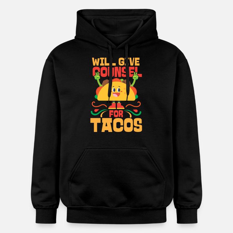 Le conseiller scolaire Taco donnera - Sweat à capuche Softstyle® Gildan Unisexe - noir