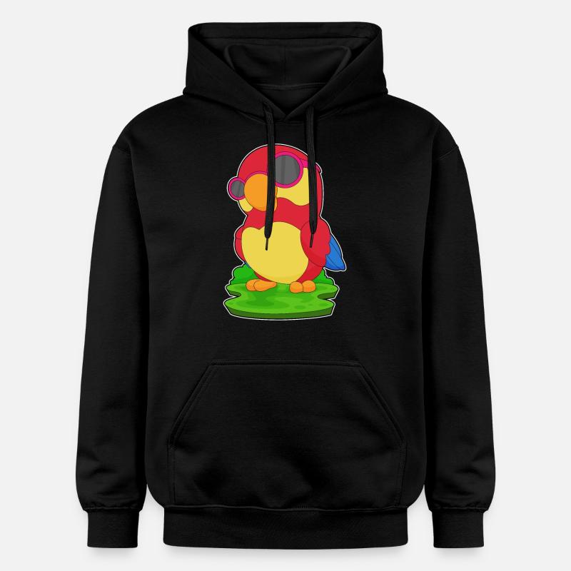 Lunettes de soleil Parrot - Sweat à capuche Softstyle® Gildan Unisexe - noir