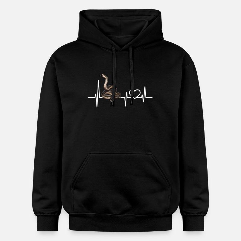 Serpent - Sweat à capuche Softstyle® Gildan Unisexe - noir