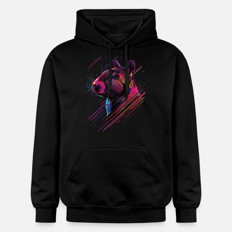 Agouti - Sweat à capuche Softstyle® Gildan Unisexe - noir