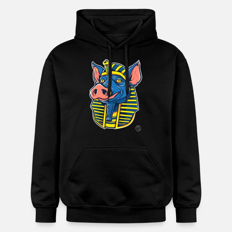 Pharaon Cochon - Sweat à capuche Softstyle® Gildan Unisexe - noir