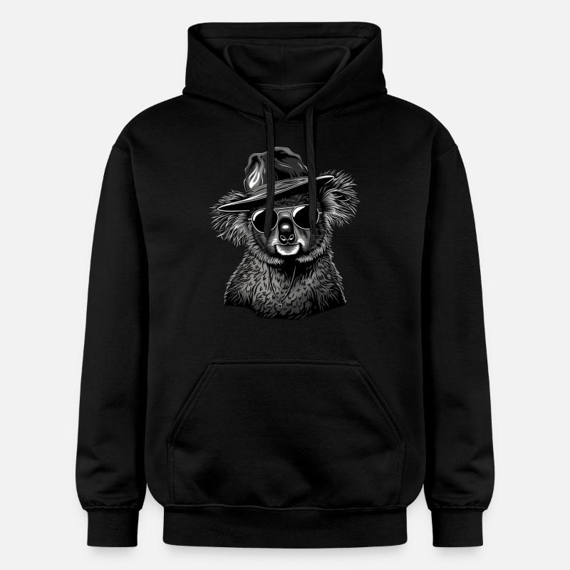Koala - Sweat à capuche Softstyle® Gildan Unisexe - noir