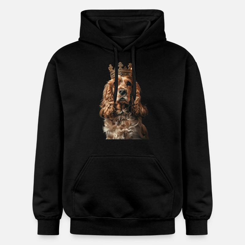 Cocker Spaniel - Sweat à capuche Softstyle® Gildan Unisexe - noir