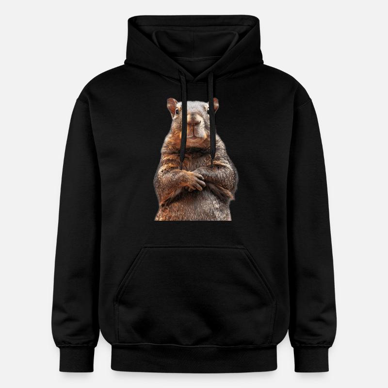 Agouti - Sweat à capuche Softstyle® Gildan Unisexe - noir
