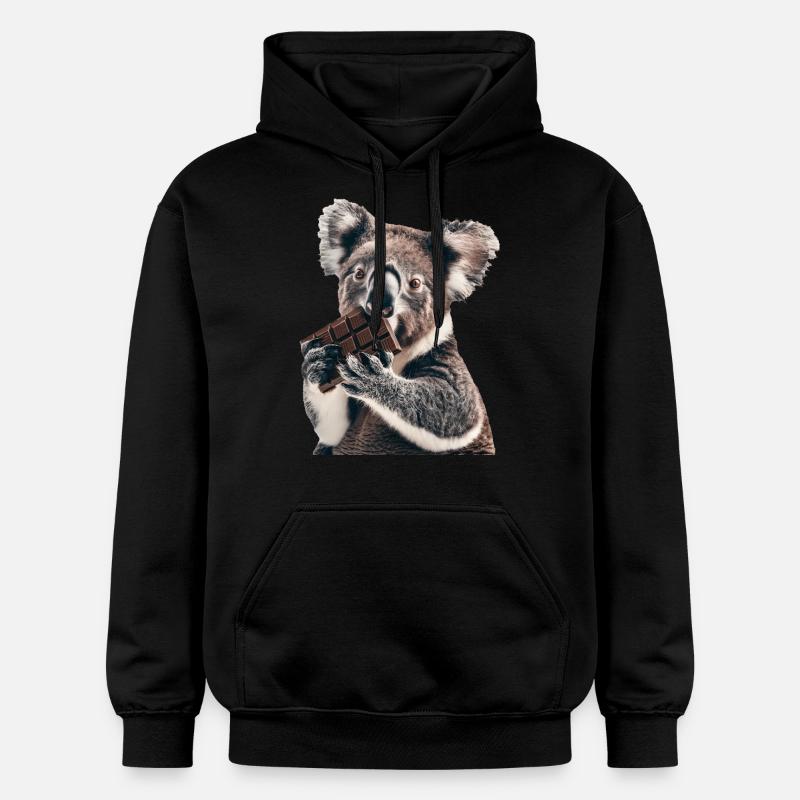 Koala - Sweat à capuche Softstyle® Gildan Unisexe - noir