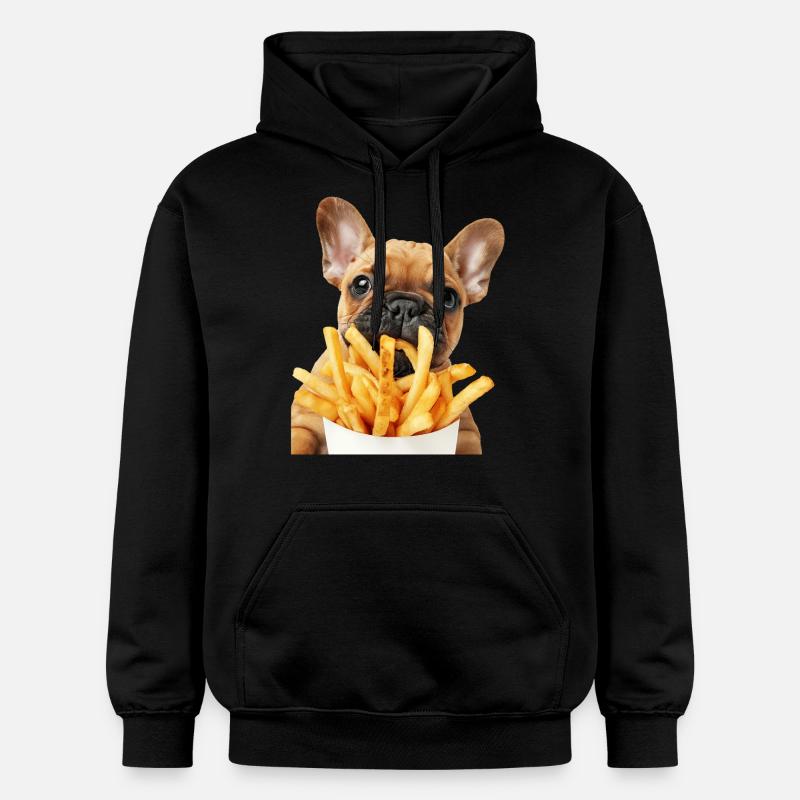 Chien - Sweat à capuche Softstyle® Gildan Unisexe - noir