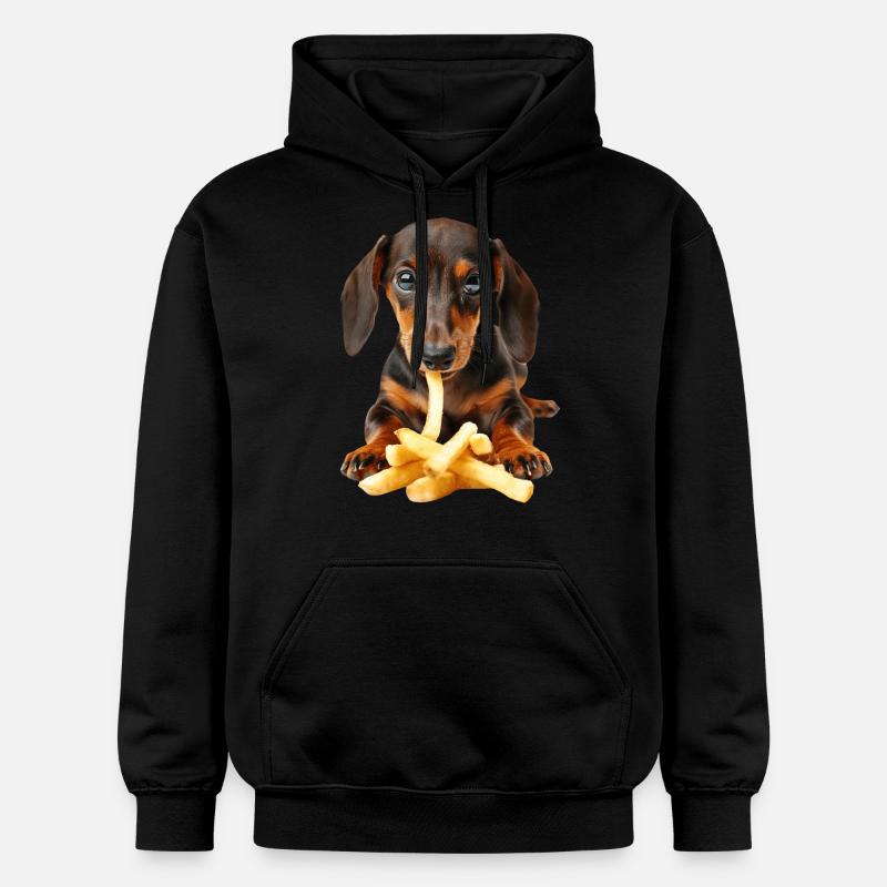 Teckel - Sweat à capuche Softstyle® Gildan Unisexe - noir