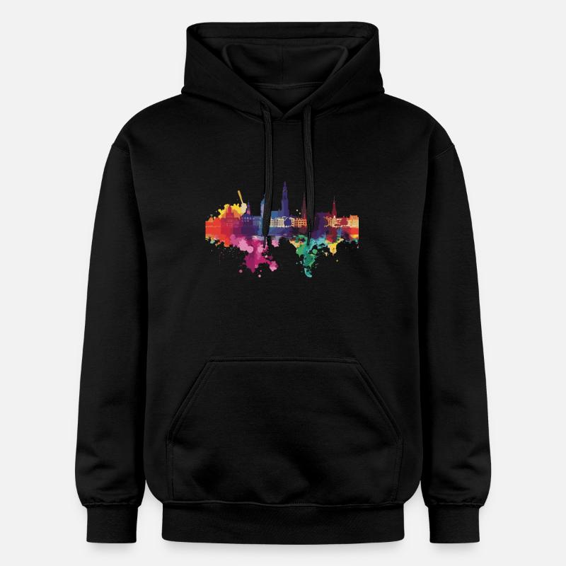 Roermond - Sweat à capuche Softstyle® Gildan Unisexe - noir