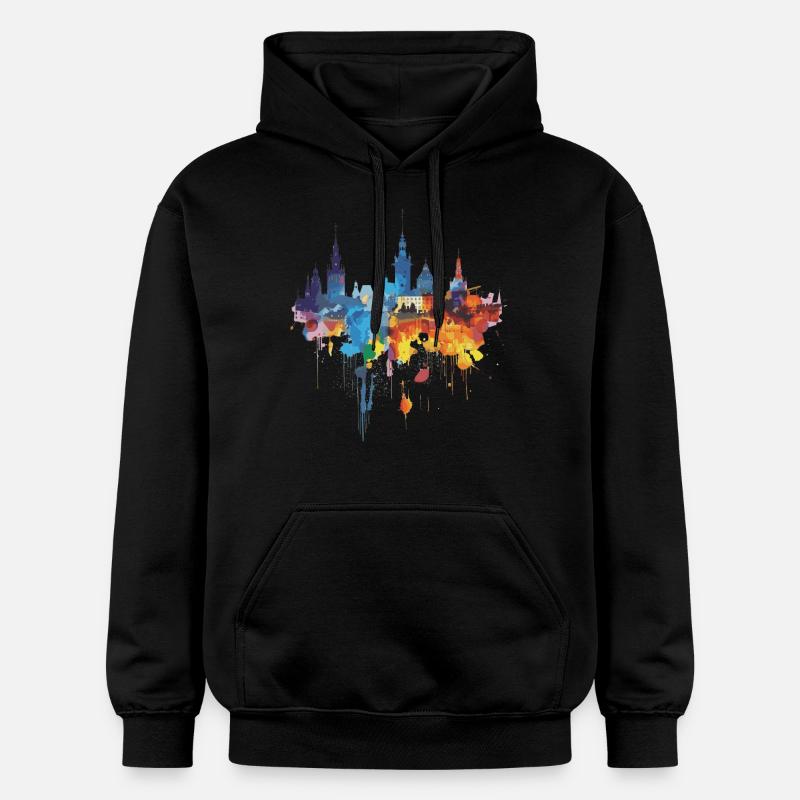 Bielsko-Biała - Sweat à capuche Softstyle® Gildan Unisexe - noir