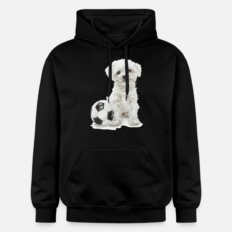 Maltais - Sweat à capuche Softstyle® Gildan Unisexe - noir