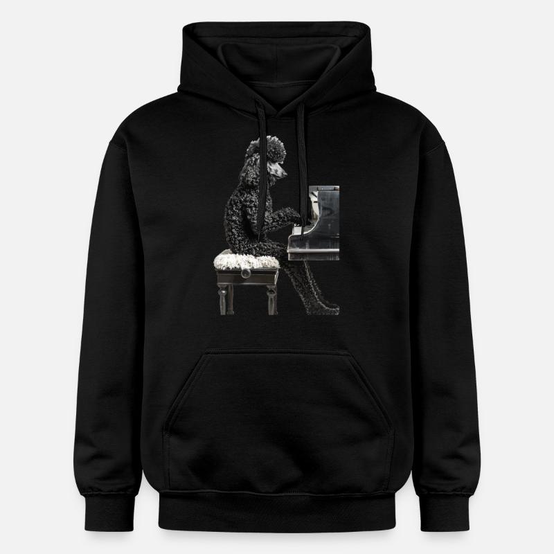 Caniche - Sweat à capuche Softstyle® Gildan Unisexe - noir