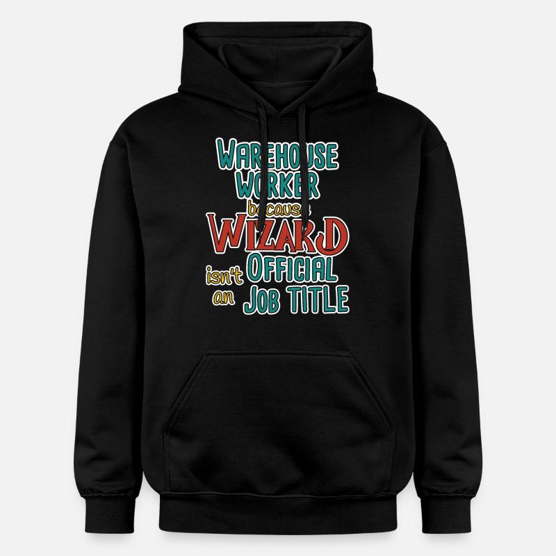 Assistant Magasinier - Sweat à capuche Softstyle® Gildan Unisexe - noir
