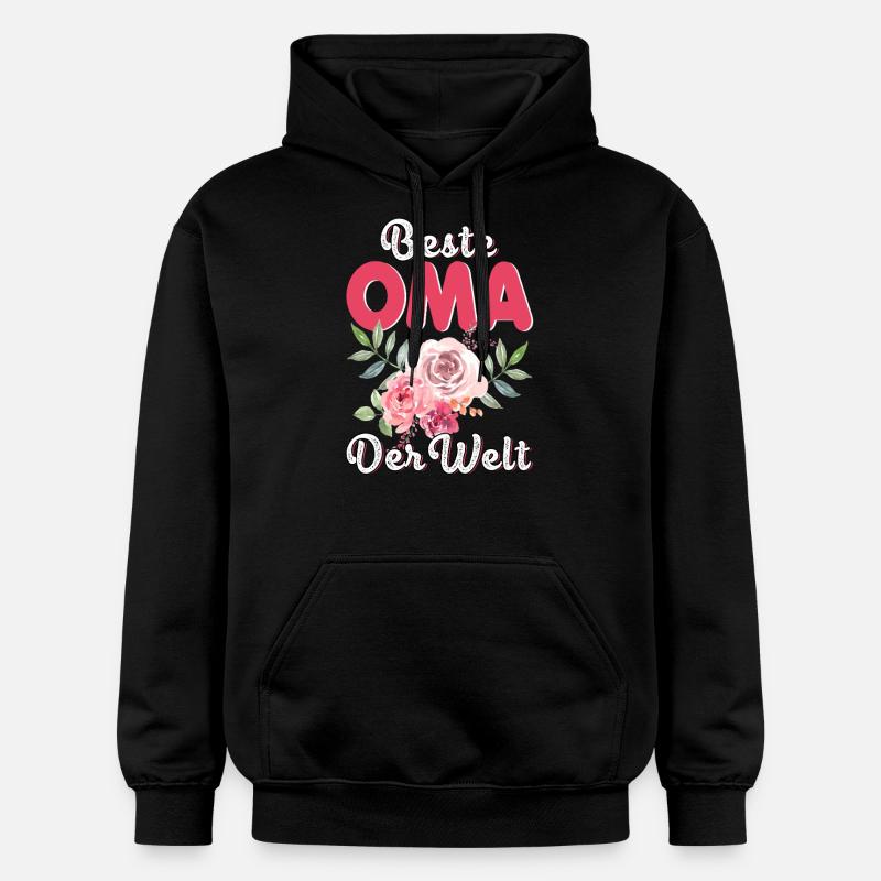 Beste Oma Der Welt - Sweat à capuche Softstyle® Gildan Unisexe - noir