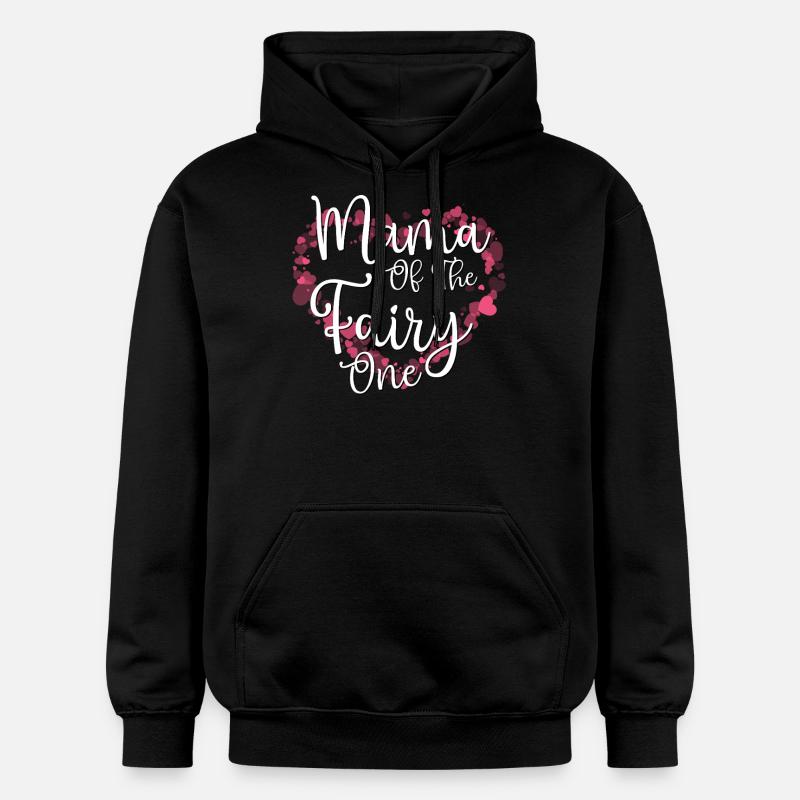 Mama der Fee Eins - Gildan Unisex Softstyle® Midweight Hoodie - Schwarz