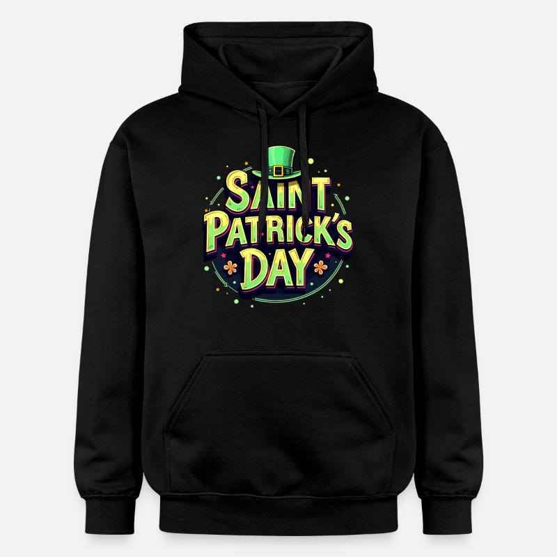 Bière de la Saint-Patrick - Sweat à capuche Softstyle® Gildan Unisexe - noir