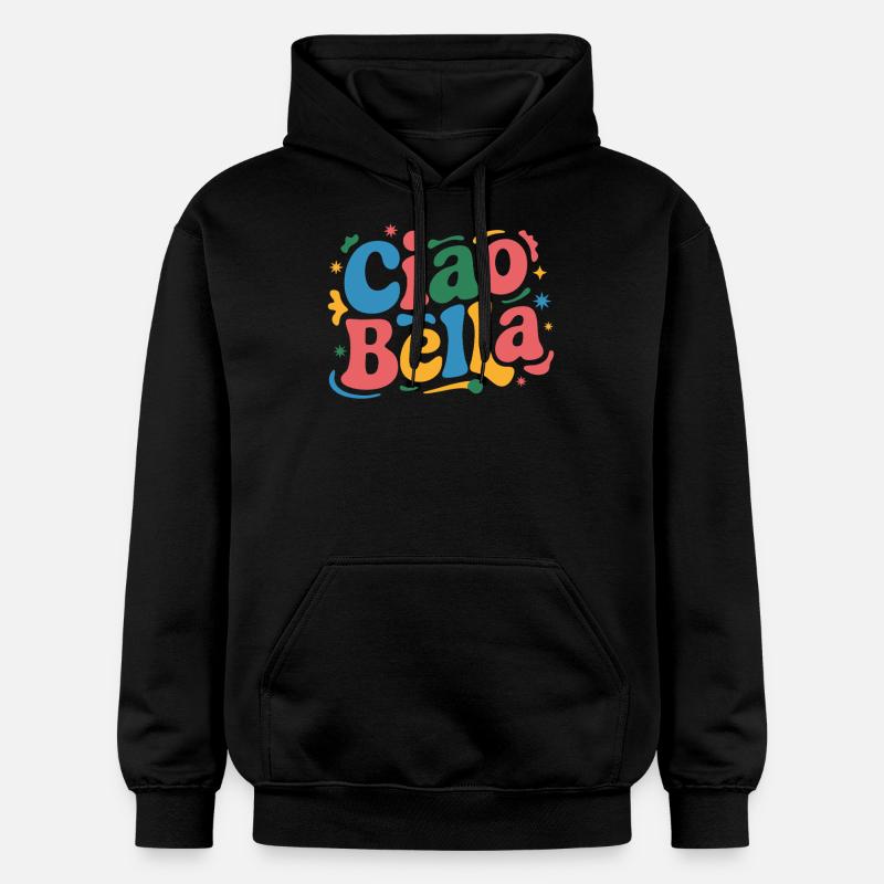Ciao Bella - Sweat à capuche Softstyle® Gildan Unisexe - noir