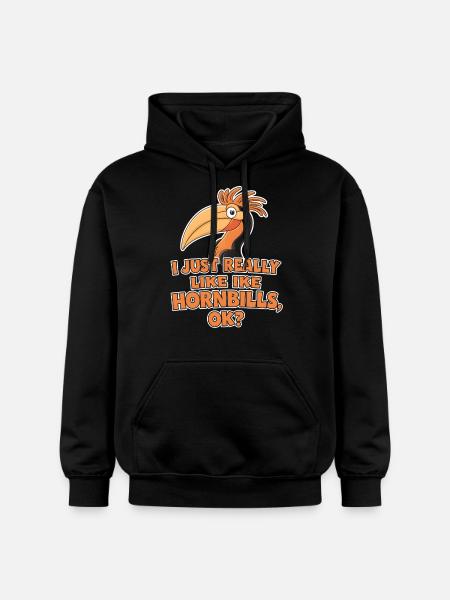 Nashornvogel - Gildan Unisex Softstyle® Midweight Hoodie - Schwarz