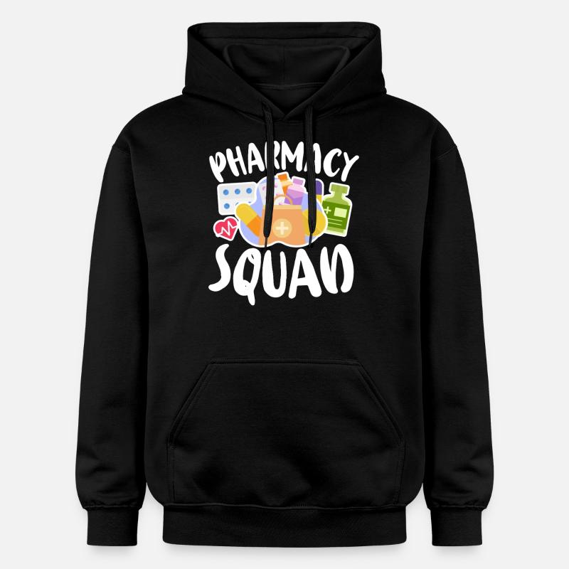 Technicien en pharmacie - Sweat à capuche Softstyle® Gildan Unisexe - noir