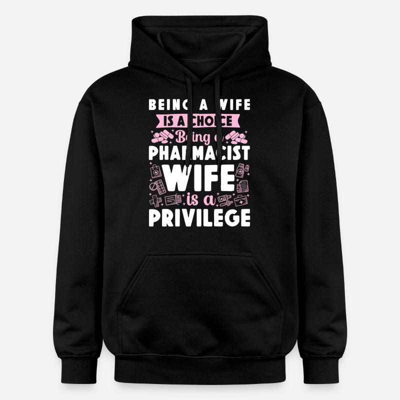 Technicien en pharmacie - Sweat à capuche Softstyle® Gildan Unisexe - noir