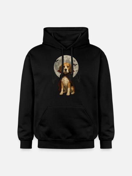 Beagle - Gildan Unisex Softstyle® Midweight Hoodie - Schwarz