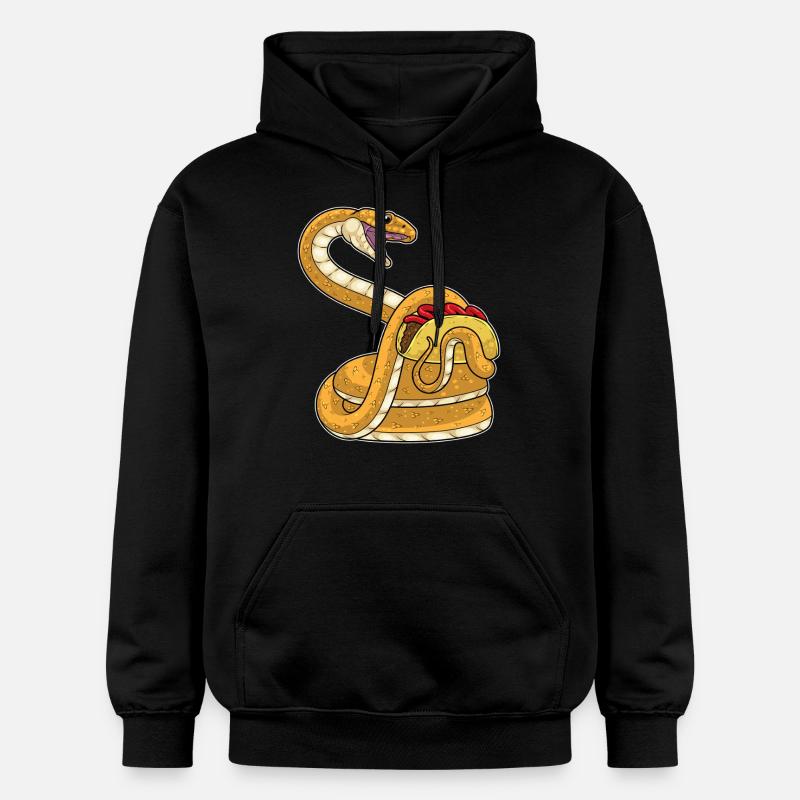 Taco au serpent - Sweat à capuche Softstyle® Gildan Unisexe - noir