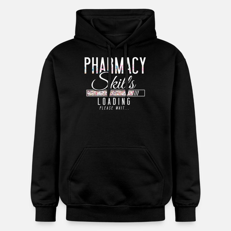 Pharmacy Tech Technician - Gildan Unisex Softstyle® Midweight Hoodie - black