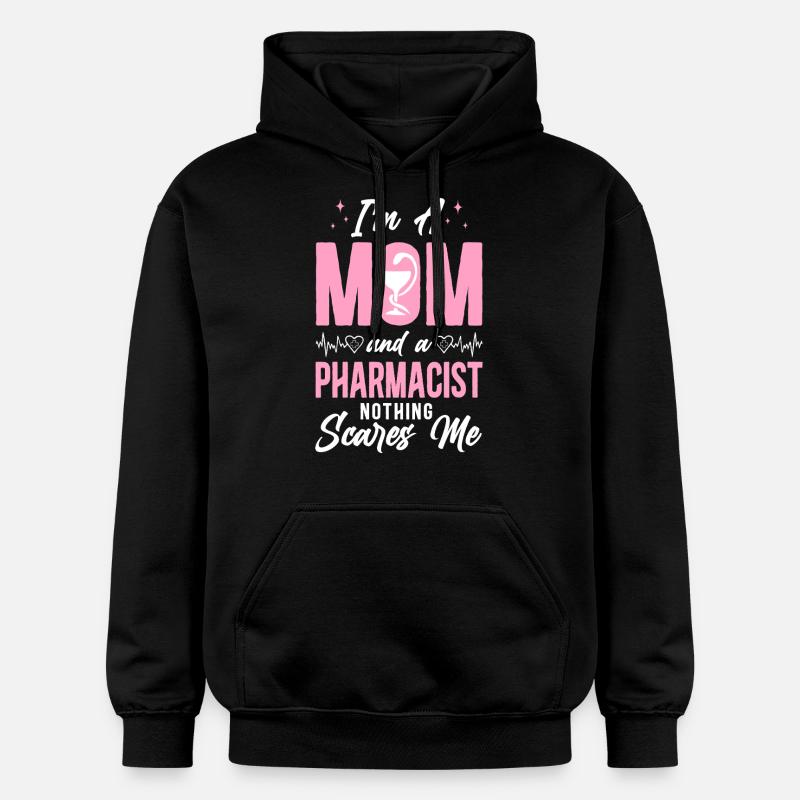 Pharmacy Tech Technician - Gildan Unisex Softstyle® Midweight Hoodie - black