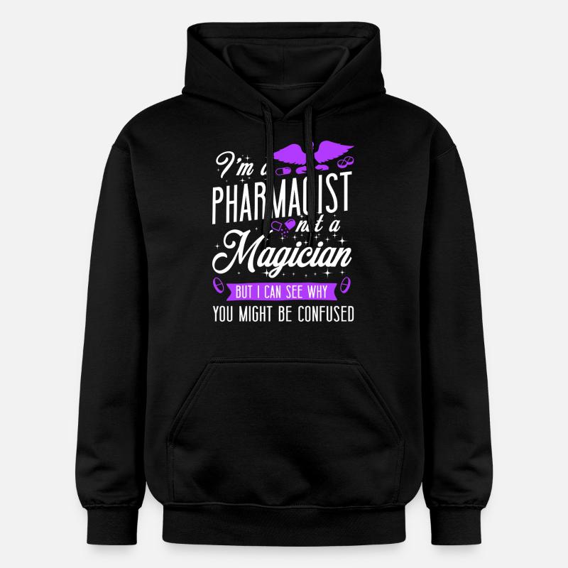 Technicien en pharmacie - Sweat à capuche Softstyle® Gildan Unisexe - noir