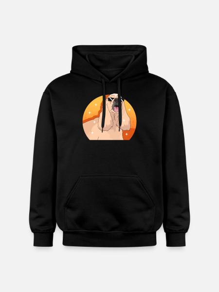 American Cocker Spaniel Dog Gift - Gildan Unisex Softstyle® Midweight Hoodie - black