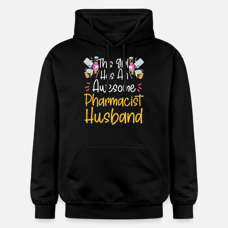 Technicien en pharmacie - Sweat à capuche Softstyle® Gildan Unisexe - noir