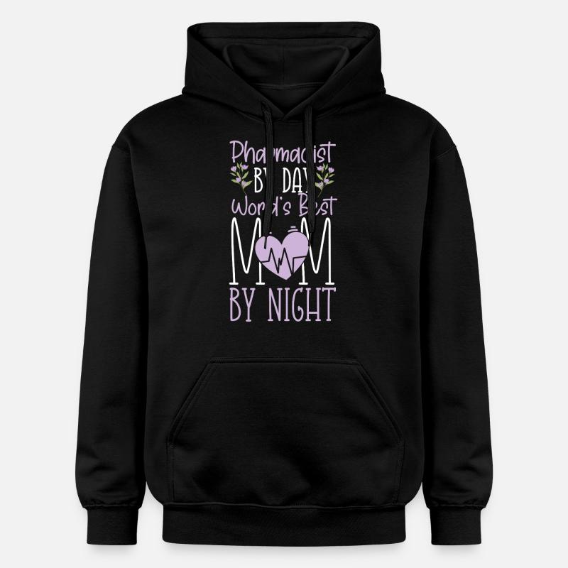 Pharmacy Tech Technician - Gildan Unisex Softstyle® Midweight Hoodie - Schwarz