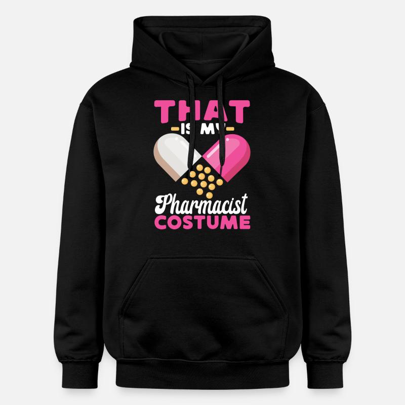 Pharmacy Tech Technician - Gildan Unisex Softstyle® Midweight Hoodie - black