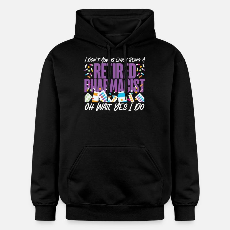 Technicien en pharmacie - Sweat à capuche Softstyle® Gildan Unisexe - noir