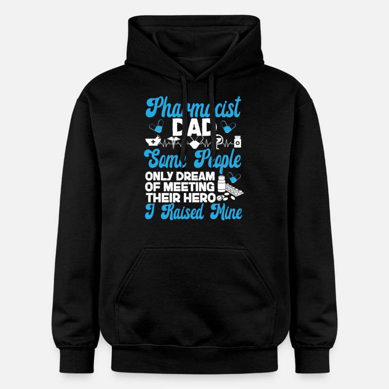 Pharmacy Tech Technician - Gildan Unisex Softstyle® Midweight Hoodie - black