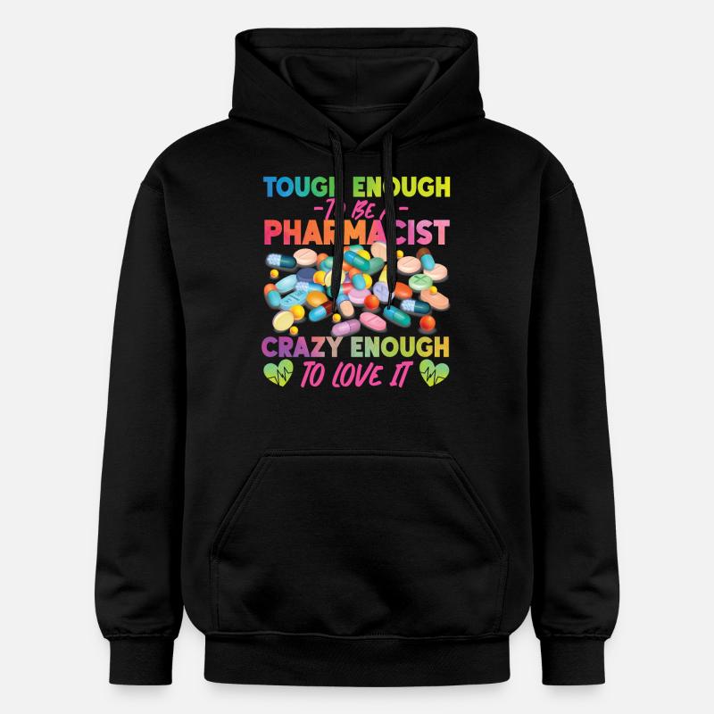 Technicien en pharmacie - Sweat à capuche Softstyle® Gildan Unisexe - noir