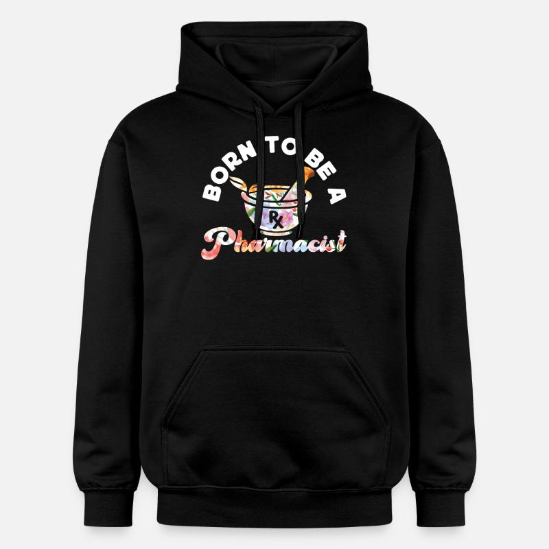 Pharmacy Tech Technician - Gildan Unisex Softstyle® Midweight Hoodie - Schwarz