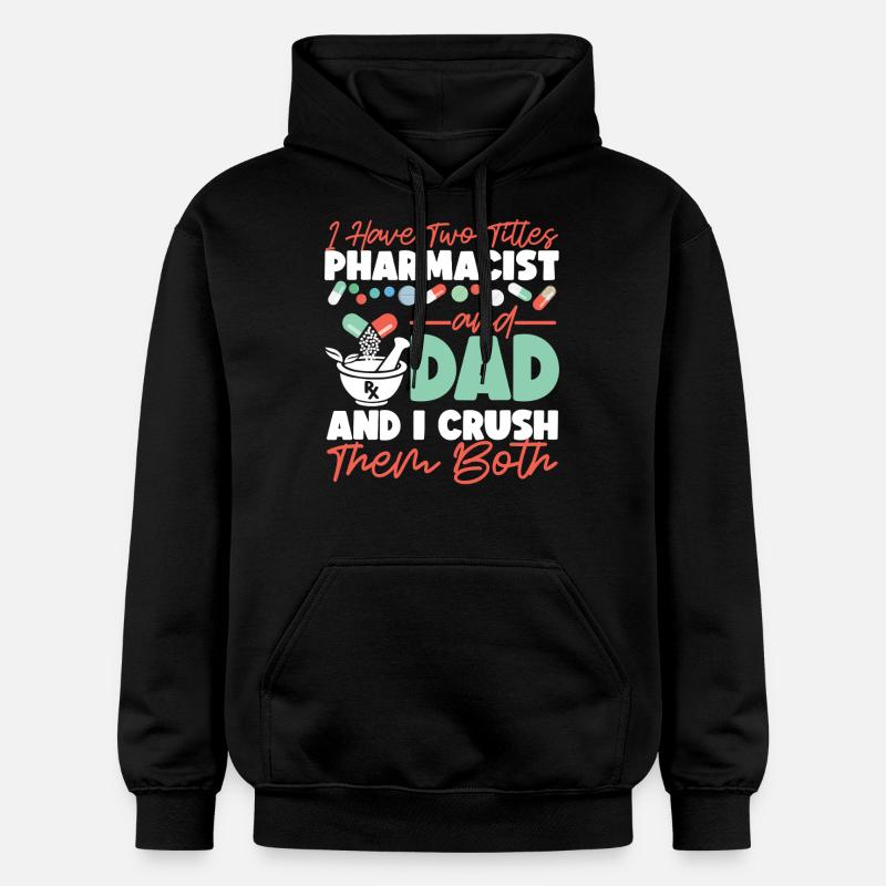 Pharmacy Tech Technician - Gildan Unisex Softstyle® Midweight Hoodie - Schwarz