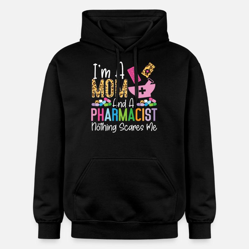 Pharmacy Tech Technician - Gildan Unisex Softstyle® Midweight Hoodie - Schwarz