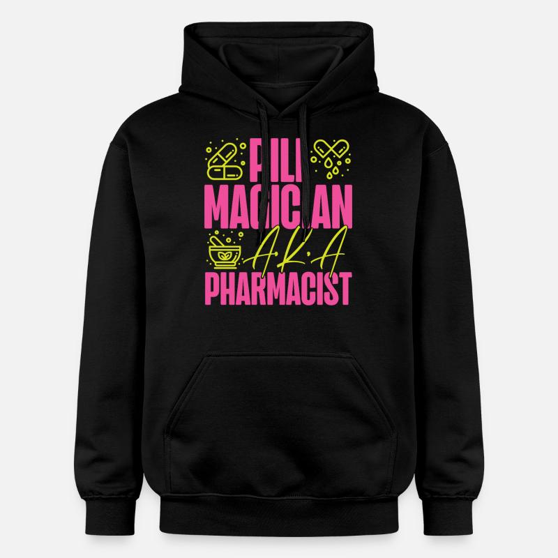 Technicien en pharmacie - Sweat à capuche Softstyle® Gildan Unisexe - noir