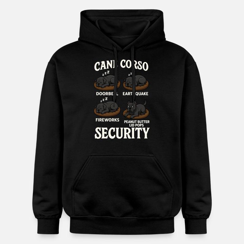 Cane Corso - Gildan Unisex Softstyle® Midweight Hoodie - Schwarz