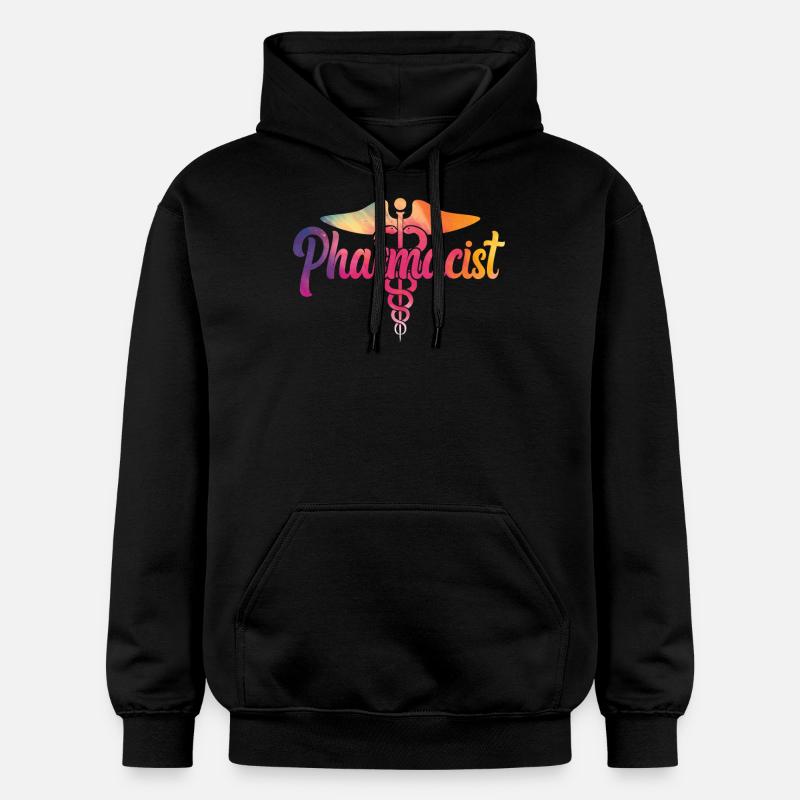 Technicien en pharmacie - Sweat à capuche Softstyle® Gildan Unisexe - noir